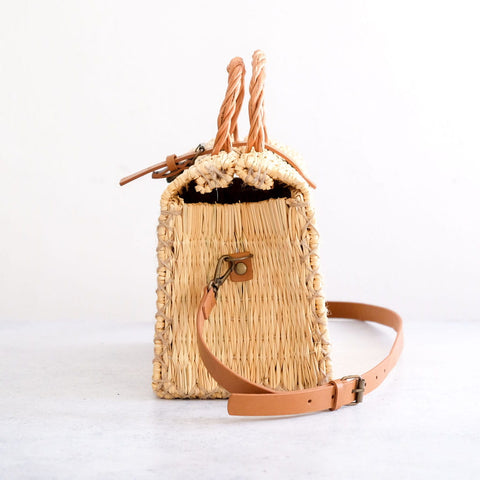 Panier traditionnel portugais avec sangle - Petit naturel