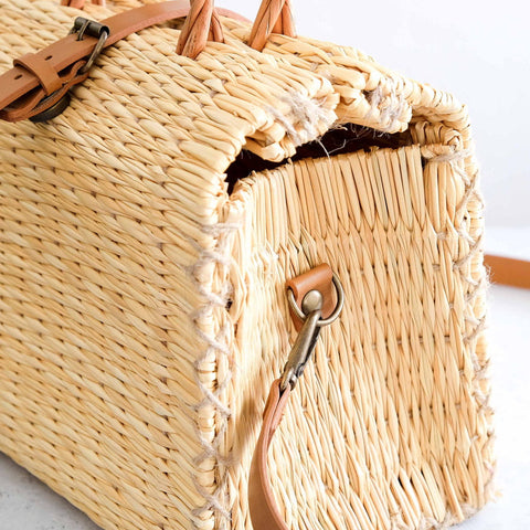 Panier traditionnel portugais avec sangle - Petit naturel