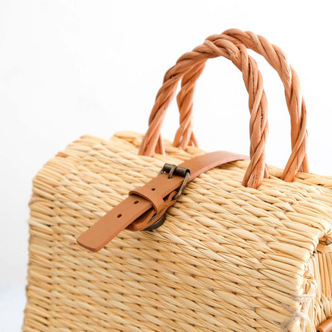 Panier traditionnel portugais avec sangle - Petit naturel