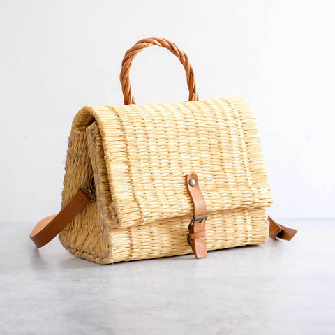 Panier traditionnel portugais avec sangle - Petit naturel