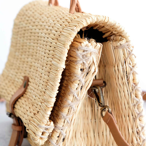 Panier traditionnel portugais avec sangle - Petit naturel