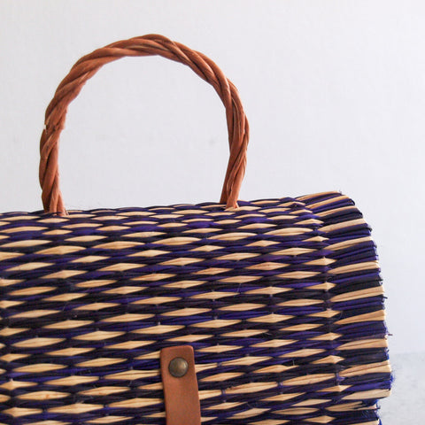 Panier traditionnel portugais avec sangle - Petit Violet